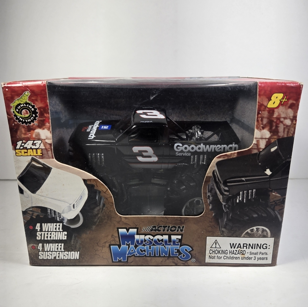#3 Goodwrench Dale Earnhardt Racing NASCAR 4x4 Monster Truck Diecast 1:43 Scale - Picture 3 of 6